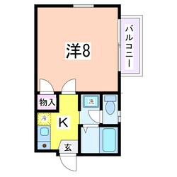 コーポ秀和Ａの物件間取画像